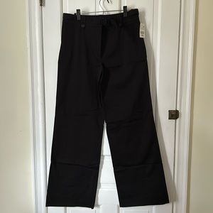 H&M straight leg pants, black, size 12, new with tags